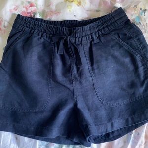 J. Crew seaside shorts in linen blend